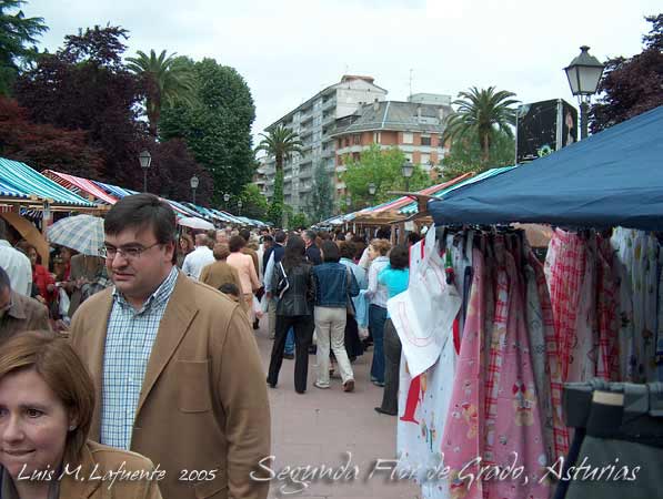 Mercadón de Primavera, Visitantes a la Segunda Flor de Grado, Asturias