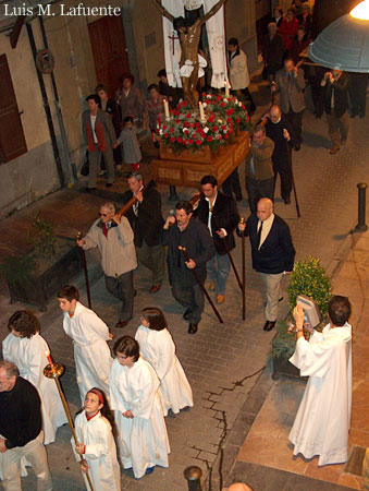 Procesión de Semana Santa en Grado, Asturias