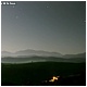 Sierra del Aramo a la Luz de la luna