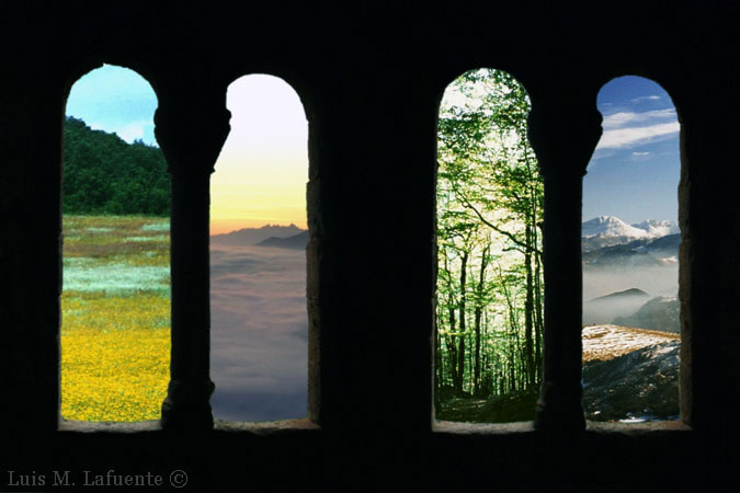 Grado, Paisajes de las cuatro estaciones de Asturias..